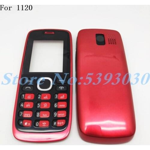 New Housing Case For Nokia 112 N112 1120 Full Complete Mobile Phone Housing Battery Cover Door Frame With Keyboard