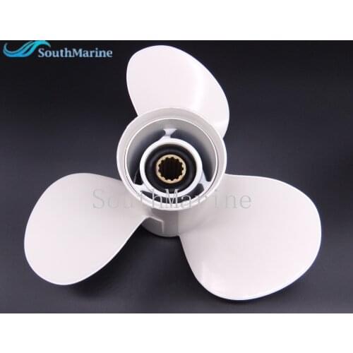 Aluminum Alloy Propeller 11 3/8x12 for Yamaha 25HP 30HP 40HP 45HP 50HP 55HP 60HP Outboard Motor 11 3/8 x 12 69W-45952-00