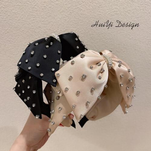 Korea Little Floral Cross Knot Tie Hairbands For Women Hair Accessories For Girls Hair Band Hair Bows Hairband Headbands