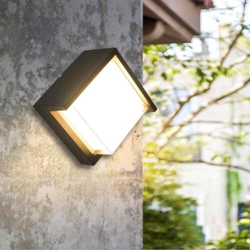 Outdoor Waterproof 10W IP65 Wall Lamp Modern LED Wall Light Indoor Sconce Decorative lighting Porch Garden Lights Wall Lamps