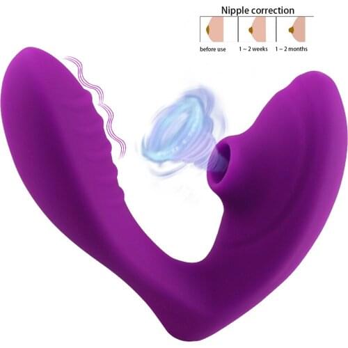 Vagina Sucking Vibrator 10 Speeds Vibrating Sucker Oral Sex Suction Clitoris Stimulator Erotic Sex Toy for Women Sexual Wellness