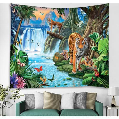 Wolf, Cloud, Tapestry Decoration Bedroom Decoration Living Room Decoration College Room Decoration Picnic Travel Tapestry