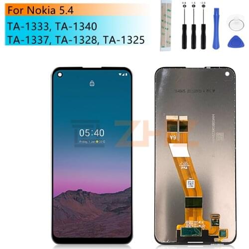 For Nokia 5.4 LCD Display Touch Screen Digitizer Assembly For Nokia 5.4 Display Replacement Repair parts 6.39"
