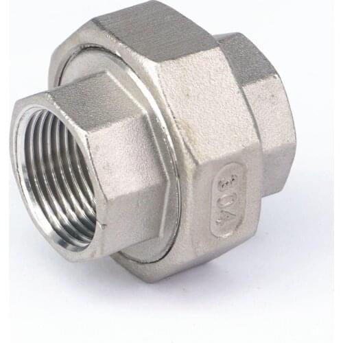 3/4" BSP Female Thread 304 Stainless Socket Union Set Pipe Fitting Connector 230 PSI