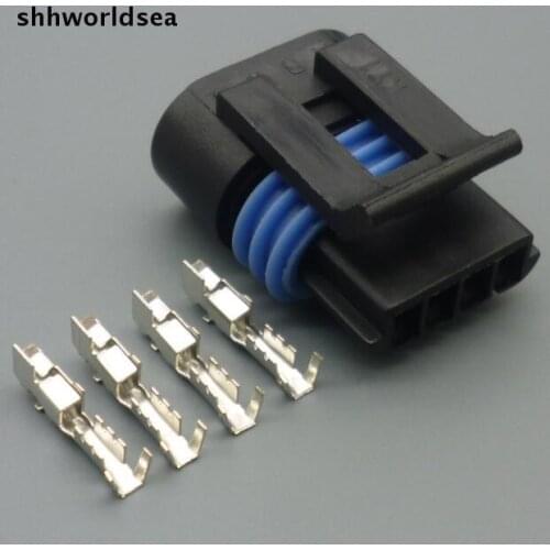Shhworldse 4 PIN Car Waterproof plug Distributor Module Idle Air Control IAC Valve Repair Connector Camaro Firebird TPI TBI LT1