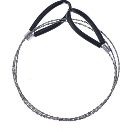 Emergency Survival Gear Outdoor Stainless steel Wire Saw Ring Scroll Travel Camping Hiking Hunting Climbing Survival Tool