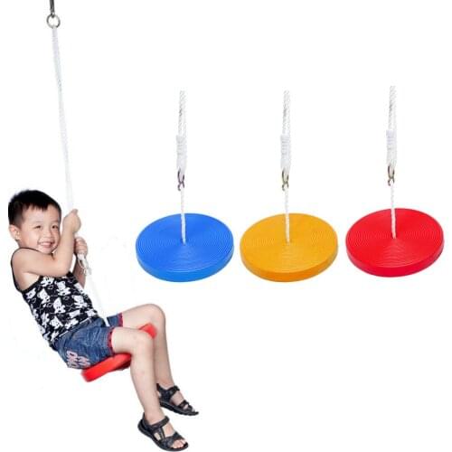 Kids Baby Outdoor Tree Disc Swing Set Play Toy Tree Hanging Swing for Garden Fun Playground Accessories