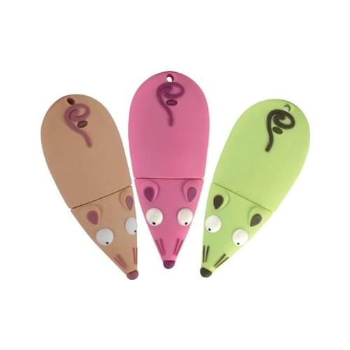 Pendrive cartoon mous usb flash drive 4GB 8GB 16GB 32GB 64G real capacity memoty stick cute Doctoral dog creative tick Pen Drive