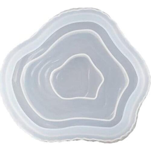 Stump Ashtray Resin Mold, Irregular Tray Epoxy Silicone Casting Mold, Jewelry Box, Storage Container, Coaster, Dish Mold