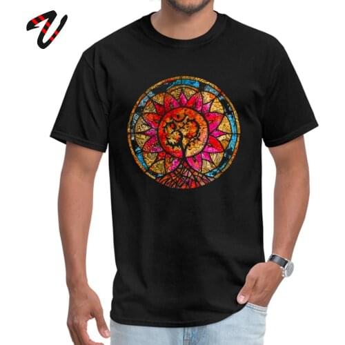 T Shirt Tree of Life Mandala Tee Shirts Summer Latest Camisa New Zealand 100% Jack Russell Terrier O-neck Men T-Shirt Camisa