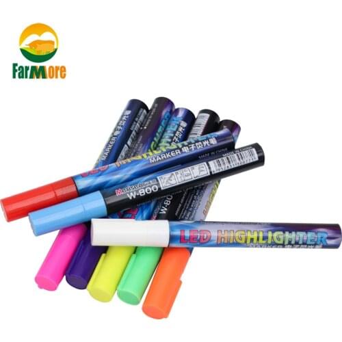 1-2Pcs Bee Marker Pen Plastic Marks Pen 8 Colors Optional Bee Queen Marking Electronic Highlighter Beekeeper Beekeeping Tools