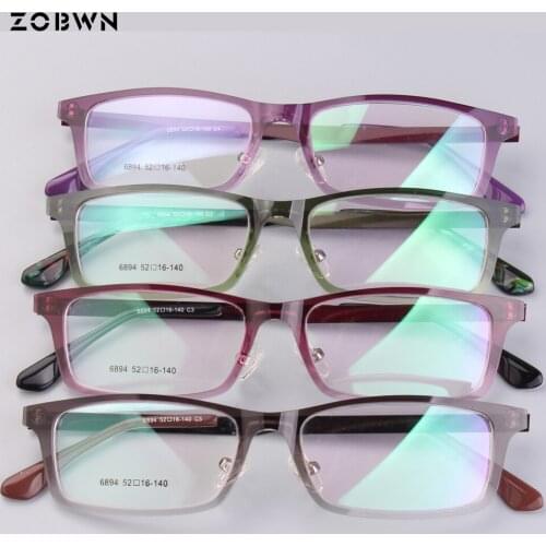Wholesale promotion Square Eyewear cheap Eyeglasses Women Glasses Frame Women Optical Eye Glasses Frame oculos de grau femininos