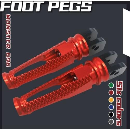 Foot Pegs FootRest Footpegs Rests Pedals For 696/796/695/659 Dark 749 999/999S/999R