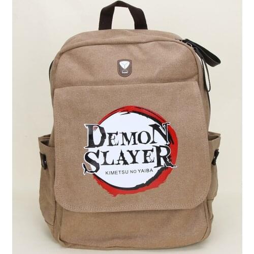 Demon Slayer Kimetsu no Yaiba Anime Backpack Cosplay School Bags Travel Capacity Bag Satchel Laptop Rucksack