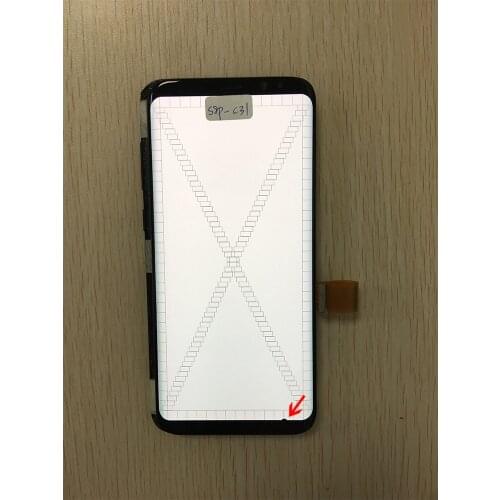 Dead Point LCD With/No Frame For Samsung Galaxy S8 Plus G955 G955FD G955F Display Touch Screen Digitizer Assembly Repair Parts