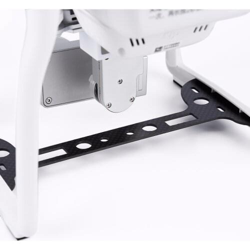 Phantom 3 Gimbal Guard Camera Lens Protection Plate for DJI Phantom 3 Adv Pro Sta Se drone Carbon Fiber Landing Gear Protector