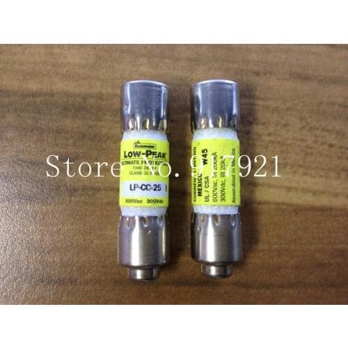 [ZOB] The United States Bussmann Lmitron LP-CC-25 BUSS 600V FUSE 10X38 fuse tube --10PCS/LOT