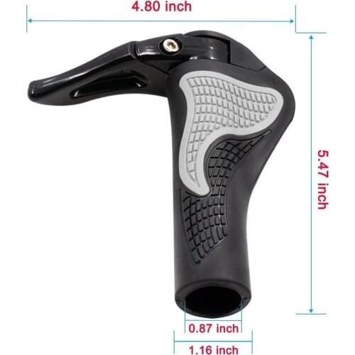 1 pair Bicycle handlebar cover Horns Non-slip rubber Silicone Grip Handle Mountain Bike Vtt Parts Accessories Cycling Bmx Mtb