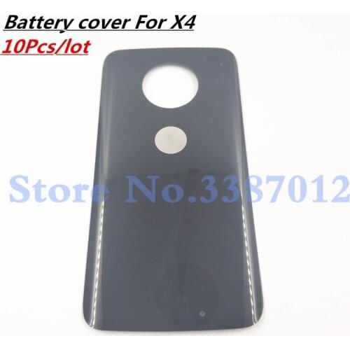 10Pcs/Lot For Motorola Moto X4 XT1900 Back Battery Cover Housing Rear Door Case With Adhesive Stickers