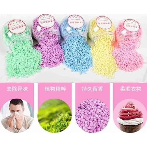 100g Lasting Fragrance Beads Laundry Softener Washing Machine Detergent Perfume 5 Colors