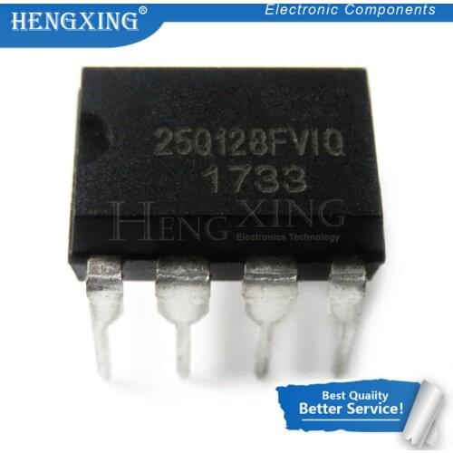 2pcs/lot W25Q128FVIQ 25Q128FVIQ W25Q128 DIP-8 new original In Stock