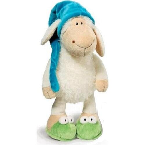 25cm Kawaii Sleeping Sheep Creative Rabbit Plush Toy Stuffed Doll Sleepy Sheep Children Baby Toy Christmas Anime Gift