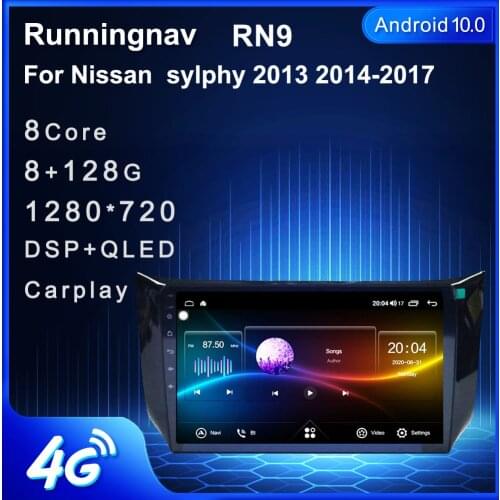 Runningnav For Nissan sylphy 2013 2014-2017 Car Radio 2 Din Android Car Radio Multimedia Video Player Navigation GPS