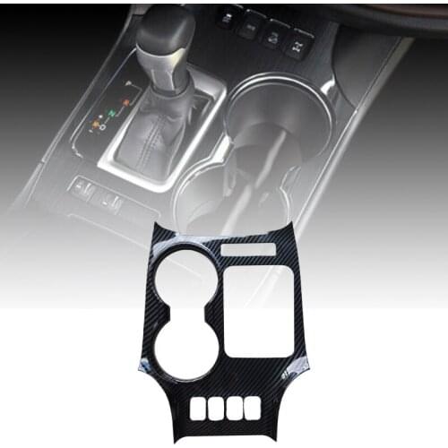 Automobile Central Control Water Cup Gear Panel Central Control Water Cup Frame for Toyota Highlander 2014 -2019