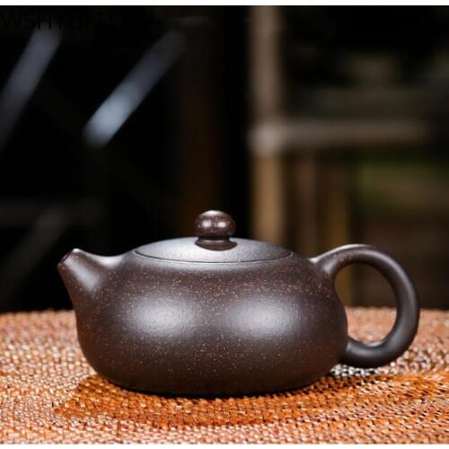 Small capacity purple sand teapot 150ml All handmade ball hole kungfu tea set Xi Shi pot Smooth water Drinking utensils WSHYUFEI