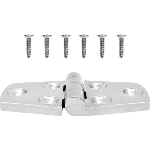 Boat Deck Cabin Door Hatch Locker Strap Hinge - Marine 316 Stainless Steel