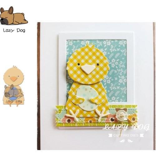 Lovely Chicken Animal Metal Cutting Dies Scrapbooking Stencil Decorative Craft Embossing Die Cuts Card Making New Dies For 2019