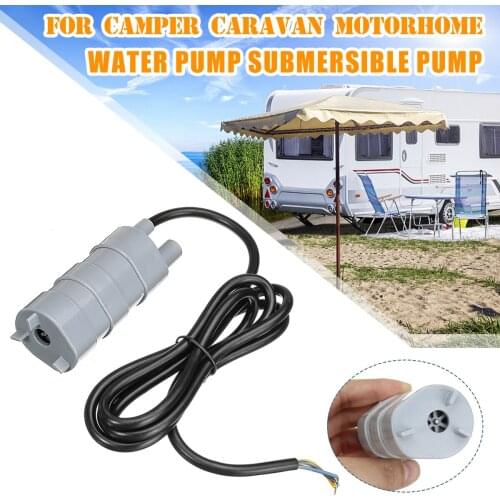New 12V Motorhome High Flow Submersible Water Pump Whale Pump For Camper Caravan