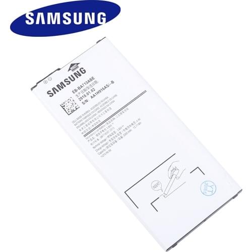Original Battery for Samsung GALAXY A7 2016 Battery A7110 A7109 A710 A710F EB-BA710ABE 3300mAh Full Capacity