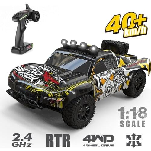 2020 1:18 RC Car 2.4G Radio Remote Control Car Off-Road High Speed Rechargable RC Cars Toys Boy for Children Gift