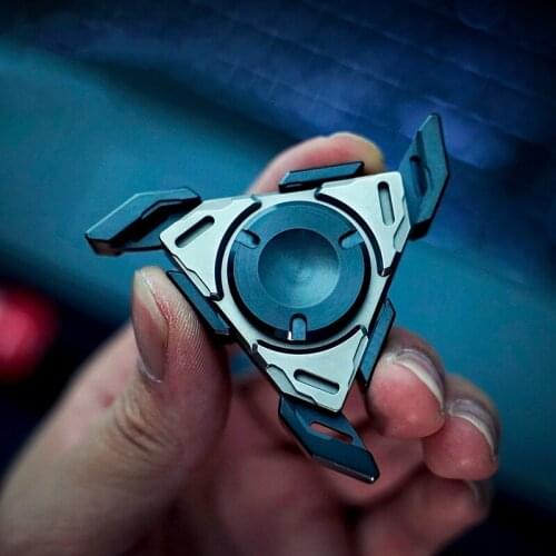 WANWU-EDC Slider Fingertip Spinner Stainless Steel Gyro EDC Adult Decompression Toy