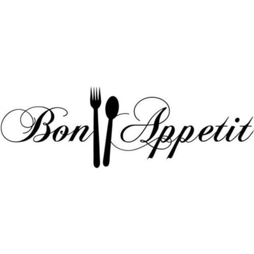 Life Phrase on the Wall Kitchen Wall Sticker Detachable Waterproof Sticker Self-Adhesive DIY Wall Sticker Decoration