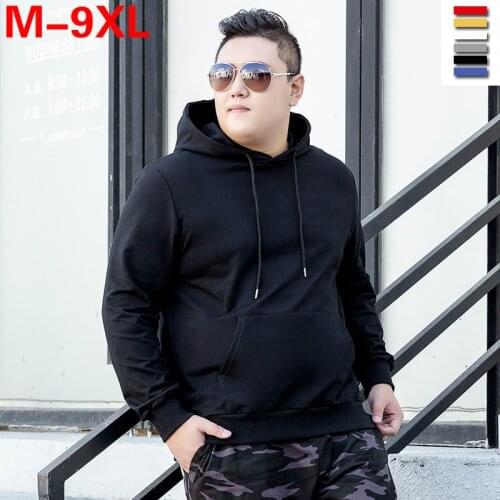 Plus Size 5xl 6xl 7xl 8xl 9xl Bust 148cm Men Sweatshirt Long Sleeve Mens Large Size Hoodie Large Size Sweatshirt Boy Sportswear