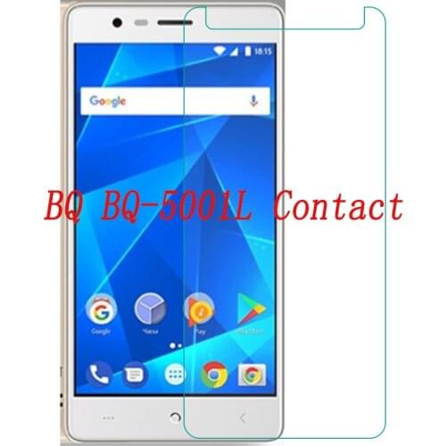 Smartphone Tempered Glass for BQ BQ-5001L Contact 5001L 9H Explosion-proof Protective Film Screen Protector cover phone