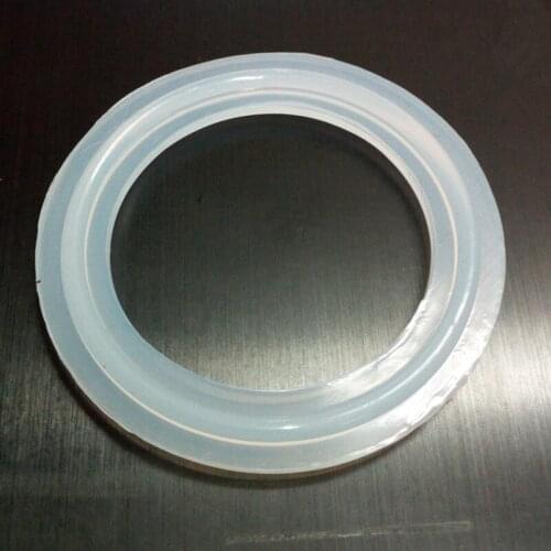19x50.5mm I/D x Fits Ferrule O/D Sanitary Tri Clamp Ferrule Silicon Sealing Gasket Ring Washer