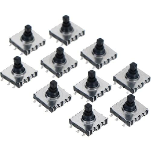 10pcs/lot SMD 5 Five Way Switch Multi-function Multi Direction Switch Touch Reset Button