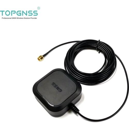 2PCS NEW RTK high precision gnss antenna GPS antenna,UAV-UGV High precision gain For ZED-F9P module GLONASS BEIDOU SMA-J TOPGNSS