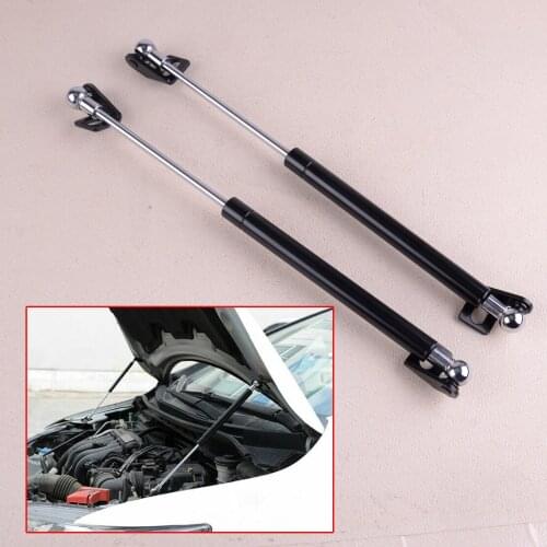 CITALL 2pcs Car Auto Front Bonnet Hood Lift Support Shock Struts Spring fit for Honda Fit Jazz 2014 2015 2016 2017 2018 2019