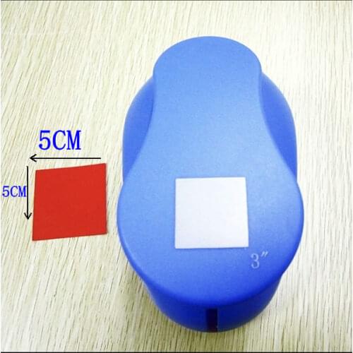 Free shipping 3 inch square (5cm*5cm )DIY craft punch scrapbook puncher paper punches scrapbooking punchers