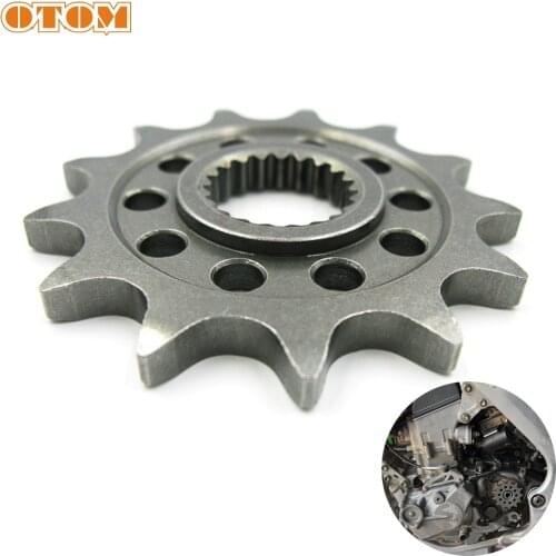 OTOM 13T Front Chain Sprocket Motorcycle Dirt Bike Motocross For HONDA CRF CR125 CRF250R CRF250X Exclusive Forge Small Sprocket