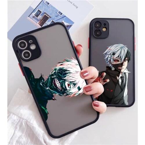 Anime Tokyo Ghoul Kaneki Ken Phone Case for IPhone X XR XS MAX 12 mini 11 Pro Max 8 7 6s Plus SE 2020 Hard matte Cover Coque