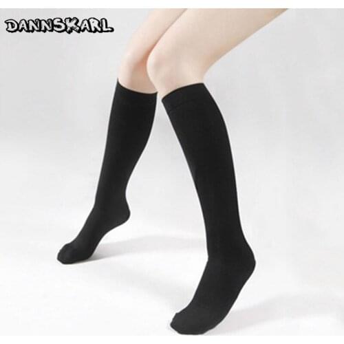 DANNSKARL Women's Black Stockings