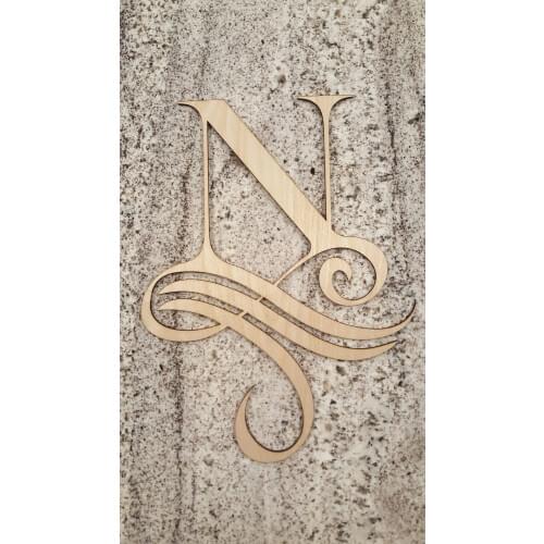 Laser Cut Wooden Monogram wall decor ,bedroom wall plaque,Child room decor,Baby Shower Gift,wedding decor