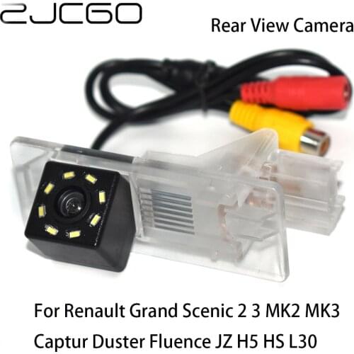 ZJCGO CCD Car Rear View Reverse Back Up Parking Camera for Renault Grand Scenic 2 3 MK2 MK3 Captur Duster Fluence JZ H5 HS L30