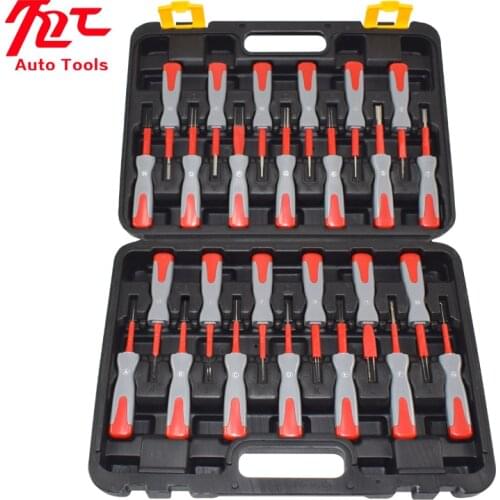 26PCS Universal Terminal Release Tools Set For Auto Electronic Component Disassembly Work Harness Connector Remover Tool