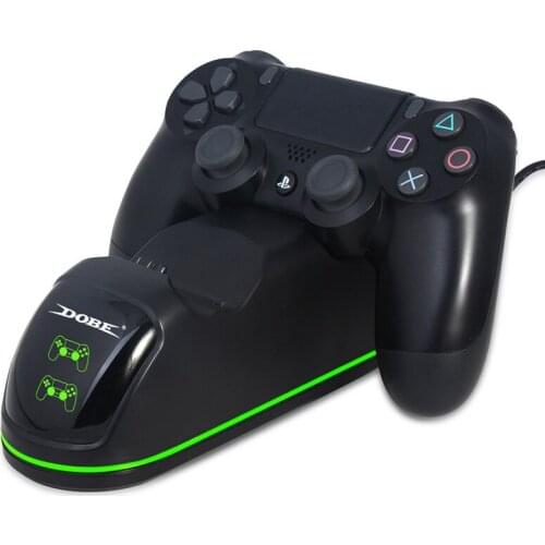 New ps4 gamepad charger slimPRO controller charger dual-charge PS4 charging station with turn light